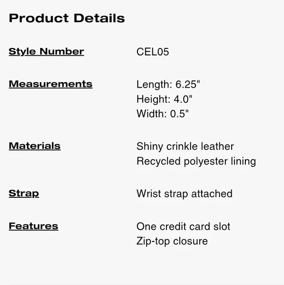 Coach Corner Zip Pebbled Leather Wristlet in Red And Gold - Picture 10 of 12